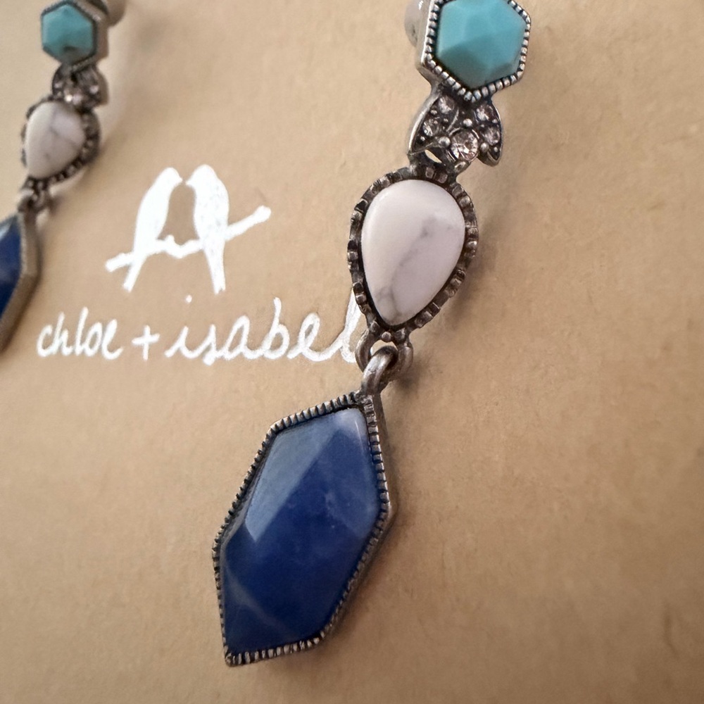 Chloe + Isabel Tangier, Howit & Turquoise Dangle Convertible Earrings
B2 - Picture 2 of 3